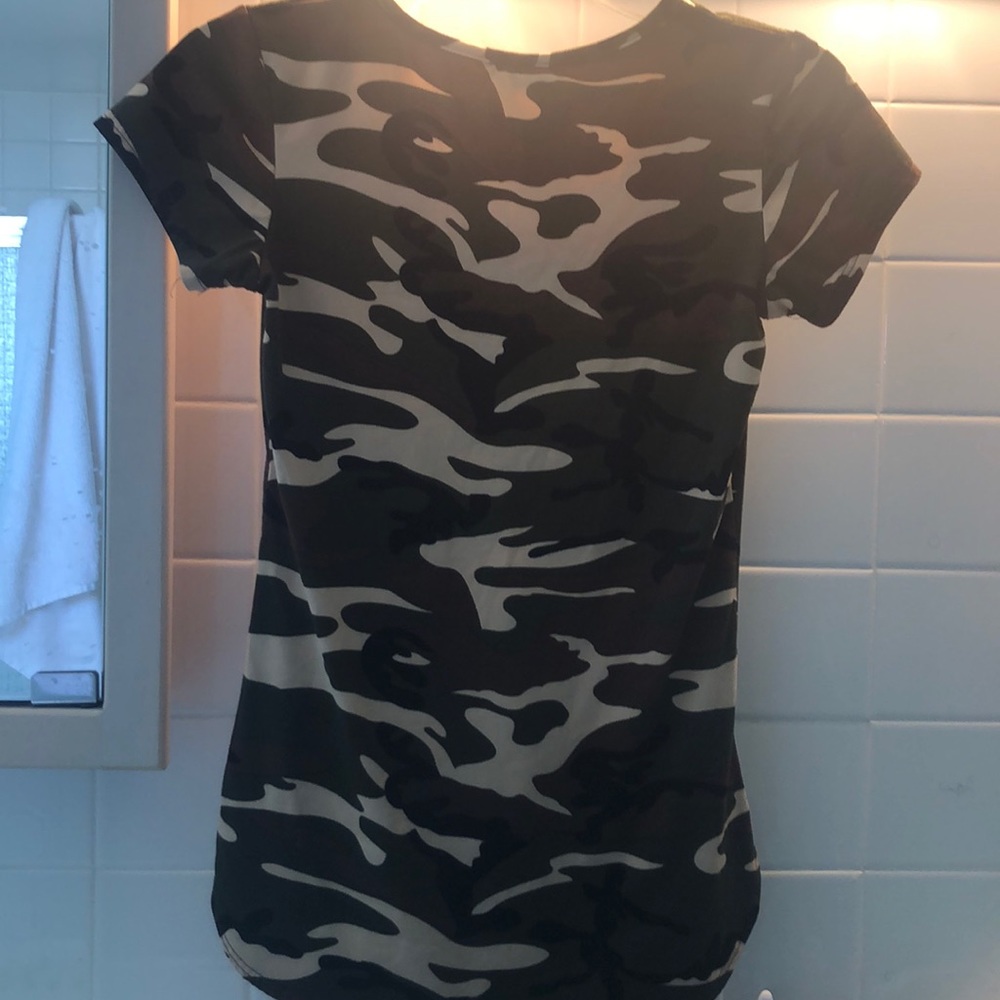 Army Print Tee